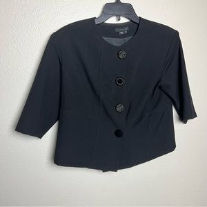 Zuccaro cropped elegant blazer bolero size 2
